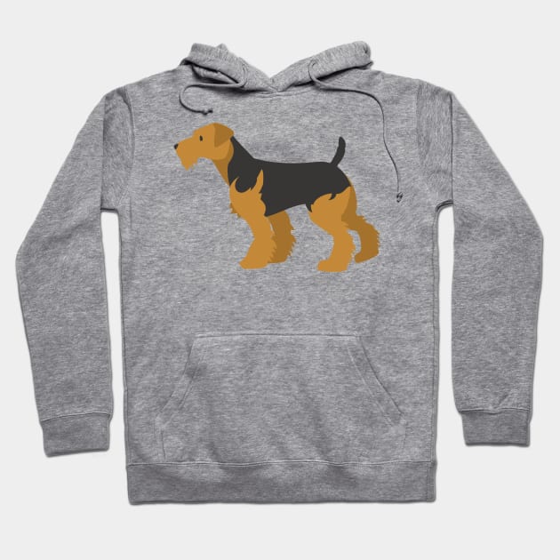 Welsh Terrier Hoodie by kawaii_shop